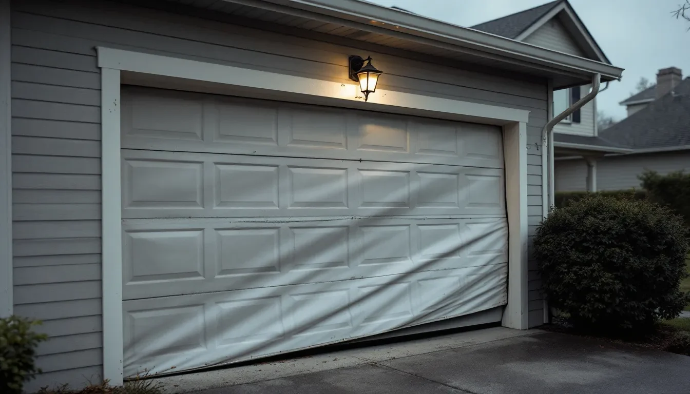 Garage Door Dent Repair in Grand Rapids